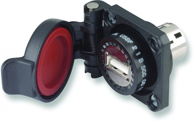 USBF21ZNSCC, Адаптер USB, Гнездо USB Типа A, Гнездо USB Типа A, USB 2.0, IP54, Access point