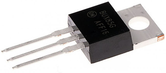BUX85G, Bipolar Transistors - BJT 2A 450V 50W NPN