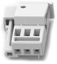 2-1418640-5, Automotive Connectors 3POS MQS REC COD B