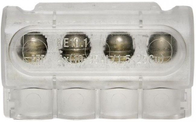 Клеммник для сетей уличного освещения KE10.1 Al 4х10-35/Cu 1.5-25PROxima EKF ke-10.1