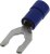 19099-0034, Terminals SNAP SPADE STUD 10 14-16 AWG