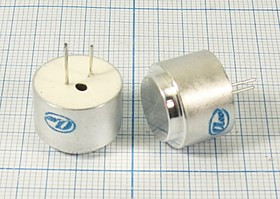 Ультразвуковой герметичный сенсор 40кГц, 16x12мм, с круговой диаграммой направленности 70град, уп 16 Ультразвуковой герметичный сенсор 40кГц, 16x12мм, с круговой диаграммой направленности 70град, уп 16