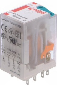 R3N-2013-23-1024-WT, Реле: электромагнитное, 3PDT, Uобмотки: 24ВDC, 10A/250ВAC, 20А
