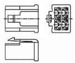 174202-1, Terminals 250 FASTON PLUG 4P