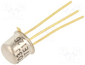 NTE126, Транзистор: PNP, биполярный, германиевый, 15В, 200мА, 300мВт, ТО18