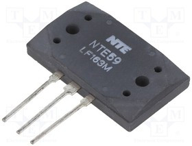 NTE59, Транзистор: PNP, биполярный, 200В, 17А, 200Вт