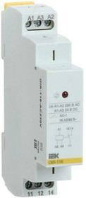 OIR-116-AC230V, Реле промежуточное OIR 1 контакт (16А). 230 В AC