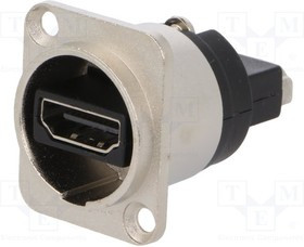 CP30116, Соединитель, гнездо HDMI, с обеих сторон, FT, экранированный