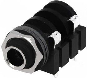 ACJM-MH, Гнездо, Jack 6,35мм, "мама", mono, с выключателем, угловой 90° ACJM-MH, Гнездо, Jack 6,35мм, "мама", mono, с выключателем, угловой 90°