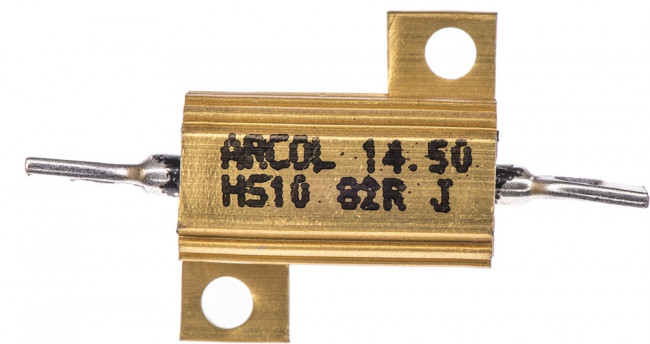 HS10 82R J, 82 10W Wire Wound Chassis Mount Resistor HS10 82R J ±5% HS10 82R J, 82 10W Wire Wound Chassis Mount Resistor HS10 82R J ±5%