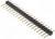 ZL201-20G, Штыревая планка, штыревой, "папа", PIN 20, прямой, 2,54мм, THT