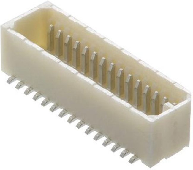 53307-1671, Board to Board &amp; Mezzanine Connectors 0.8 BtB WaferAssy ST SMT 16Ckt EmbsTpPkg