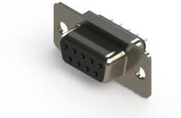 628-009-220-041, D-Sub Standard Connectors 9P RECPT VERT METAL