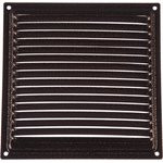 Решётка металлическая с сеткой 200x200ВРС, медь