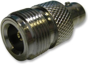 PSG01968, РЧ/Коаксиальный адаптер, BNC, Гнездо, N, Гнездо, Прямой Переходник