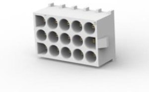 350714-4, Pin &amp; Socket Connectors 15P PIN HDR 94VO