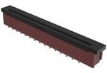 SFW12S-2STE1LF, 1.00mm Flex Connector, SFW Straight series, 12 Position, Top Entry Surface Mount, ZIF