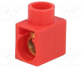 E.4001R, Клеммник, зажим под винт, 2,5мм2, 400В, 32А, Кол-во полюс: 1