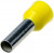 KLS8-01108-E6012 yellow (TIC-6-12) желтый (LT60012), Наконечник 12мм для обжима многожильного кабеля 6,0мм² изолированный