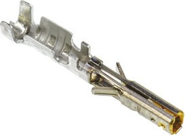 43030-0006, Контакт, Micro-Fit 3.0™, Серия 43030, Гнездо, Обжим, 26 AWG, Контакты с Покрытием из Золота