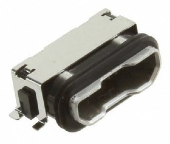 UBMC5BR3SDWP6044S, Гнездо; USB B micro; SMT; PIN: 5; с уплотнением; USB 2.0 UBMC5BR3SDWP6044S, Гнездо; USB B micro; SMT; PIN: 5; с уплотнением; USB 2.0