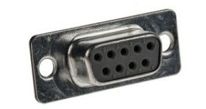 FDE-9ST2/1, FD 9 Way Panel Mount D-sub Connector Socket, 2.76mm Pitch FDE-9ST2/1, FD 9 Way Panel Mount D-sub Connector Socket, 2.76mm Pitch