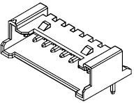0353630560, 1x5P 1 2mm Male pin 5 Shrouded Push-Pull,P=2mm Wire To Board / Wire To Wire Connector ROHS