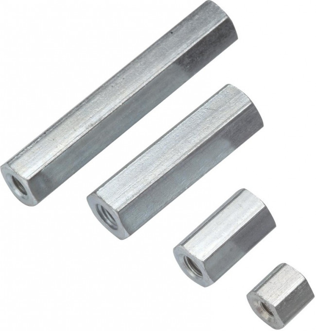 970080581, Standoffs &amp; Spacers WA-SSTII Steel Spacer Stud Metric Thread int./int.