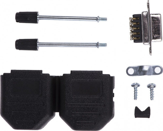 L77DE09SST1, Amphenol 9 Way Panel Mount D-sub Connector Socket