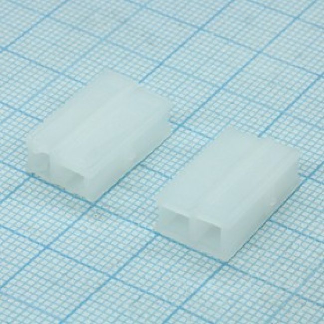 626064, Корпус разъема FASTIN-FASTON 2.8, розетка, 2 PIN