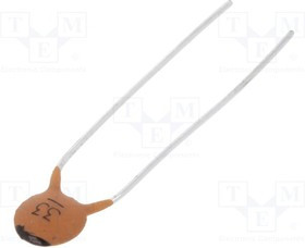 CC-33/100, Конденсатор: керамический, 33пФ, 100В, C0G, ±10%, THT, 5мм CC-33/100, Конденсатор: керамический, 33пФ, 100В, C0G, ±10%, THT, 5мм