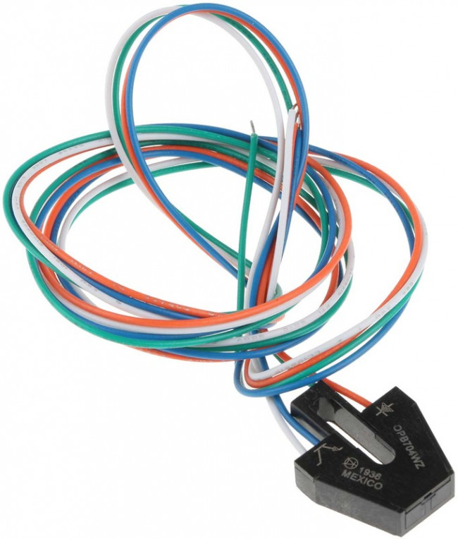 OPB704WZ, Optical Switches, Reflective, Phototransistor Output Reflective Sensor