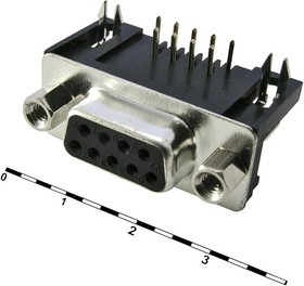 DRB-09FB, Разъём D-SUB , 9 контактов