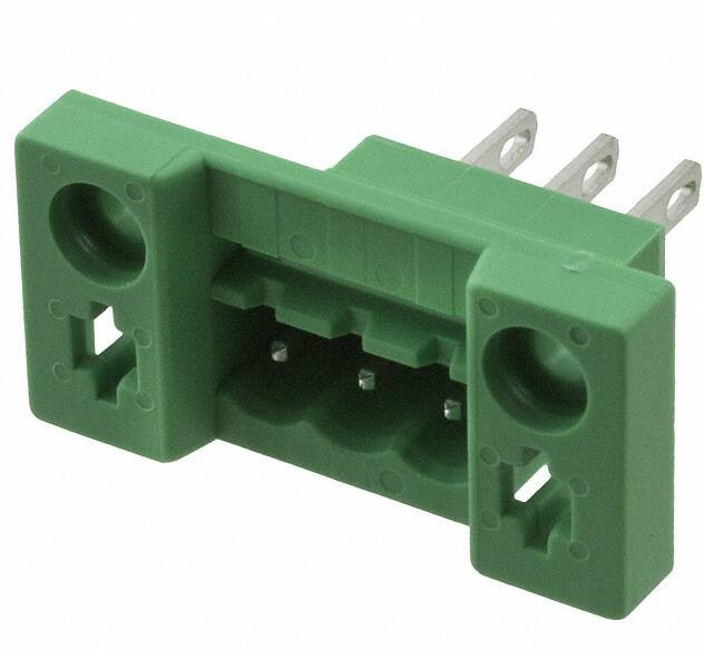 0707251, Pluggable Terminal Blocks 3 Pos 5.08mm pitch Feed Through Header