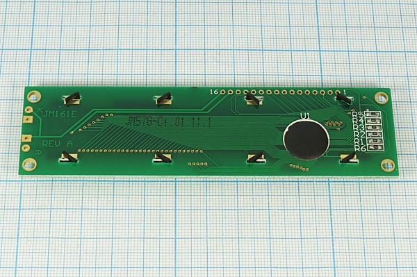 ЖК-матрица 16 , 1, 122x 33, SM161E; №6087 жкм 16 \ 1\122x 33\\\SM161E\