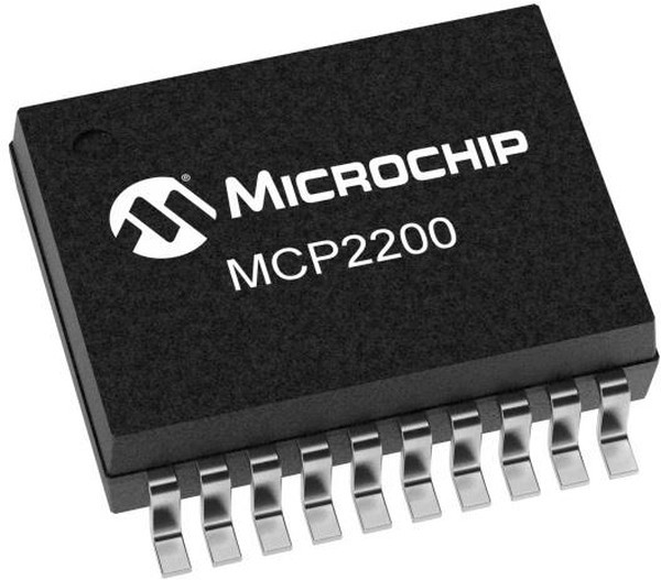 MCP2200T-I/SS, USB 2.0 to UART Protocol Converter with GPIO USB Interface 3.3V/5V 20-Pin SSOP T/R MCP2200T-I/SS, USB 2.0 to UART Protocol Converter with GPIO USB Interface 3.3V/5V 20-Pin SSOP T/R