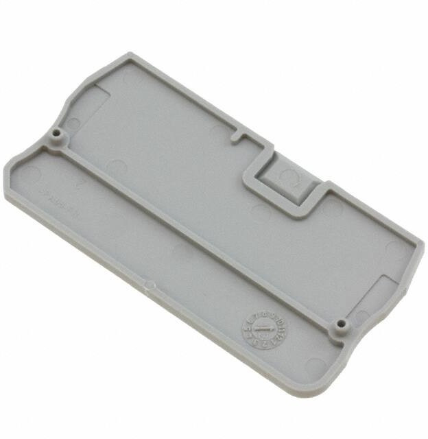 Крышка концевая D-ST 4 /2,2mm, для пружинных клемм ST 4, серая