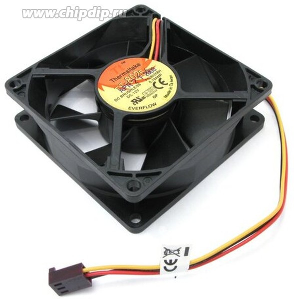 Вентилятор Thermaltake TT-8025A / R128025SM (F128025BH) 80x25мм 12V 0.18A OEM