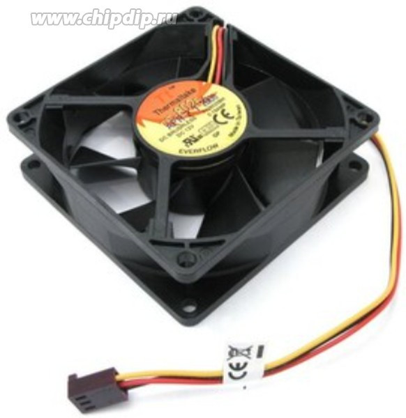 Вентилятор Thermaltake TT-8025A / R128025SM (F128025BH) 80x25мм 12V 0.18A OEM