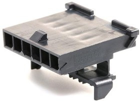 200875-0006, Корпус разъема, Micro-Fit 3.0 TPA 200875 Series, Штекер, 6 вывод(-ов), 3 мм