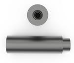 3015-B-256-B, Standoff Round Swage F 2-56-THD Brass Plain