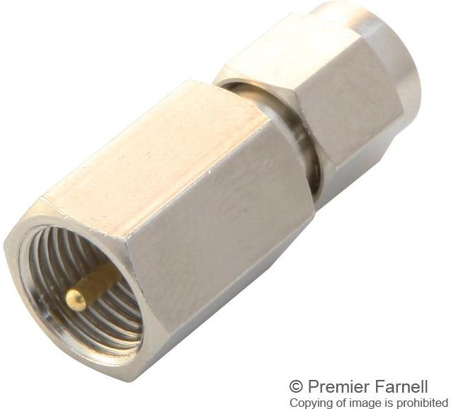 MP-R23-014-00-002611000, РЧ/Коаксиальный адаптер, FME, Штекер, SMA, Штекер, 50 Ом