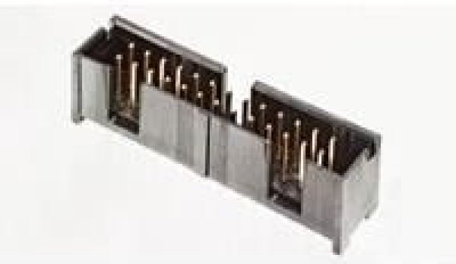 1-1761681-1, Headers &amp; Wire Housings IDC LOW PRO HDR 34P VERT HT BL