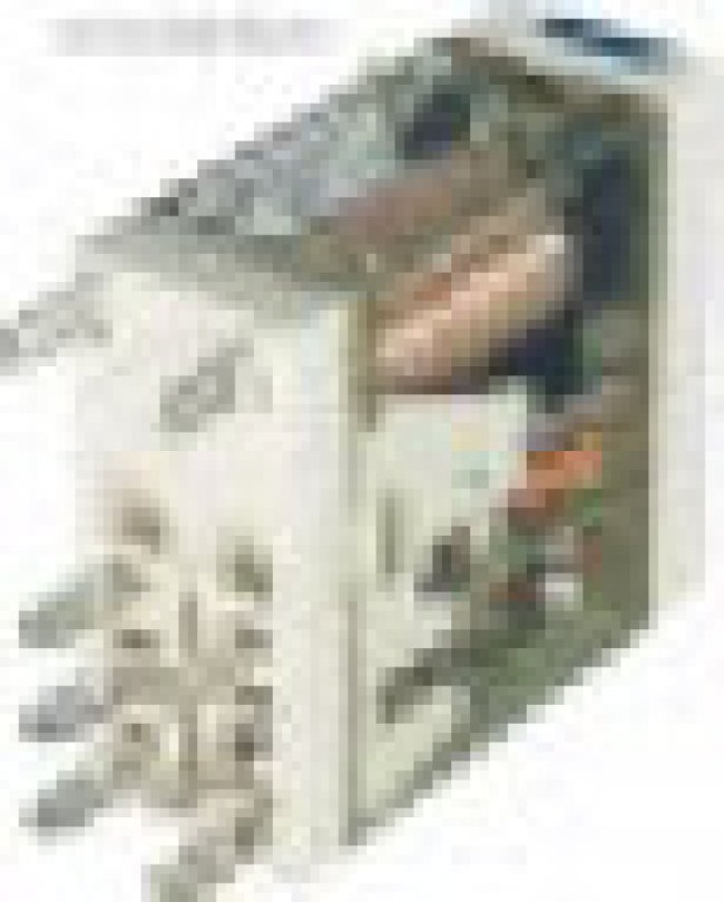 Реле RFT2CO024LT, 2CO, 8A(250VAC/30VDC), 24VDC, мех. индикация, тест-кнопка с блокировкой, LED