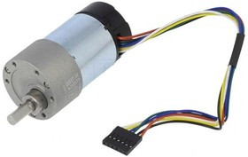 4692, Двигатель: DC, с редуктором, 24ВDC, 3А, Ось: D профиль, 330об./мин.