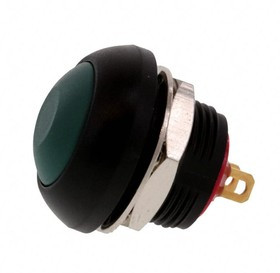 PB6B2FM6M1CAL00, PB6 Series Push Button Switch, (On)-Off, Panel Mount, SPST - NO, 50 V dc, 125V ac, IP68