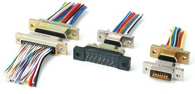 M83513/04-F03C, D-Sub MIL Spec Connectors CONNECTOR WITH CABLE/WIRE INSULATED 900 VAC; CONN METAL RECEPT SIZE 3 M83513/04-F03C, D-Sub MIL Spec Connectors CONNECTOR WITH CABLE/WIRE INSULATED 900 VAC; CONN METAL RECEPT SIZE 3