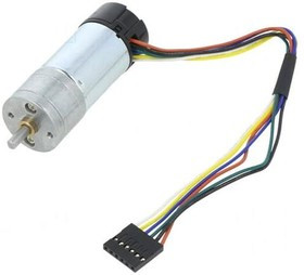 4823, Двигатель: DC, с энкодером, с редуктором, LP, 6ВDC, 2,4А, 20,4: 1