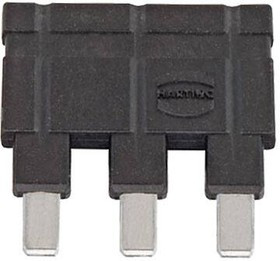 09330009853, Headers &amp; Wire Housings Jumper Across 1x3 BLACK 16A