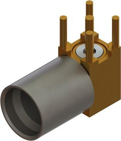 SF1212-6000, RF Connectors / Coaxial Connectors SMP M PCB Thru-Hole Conn, R/A, FD